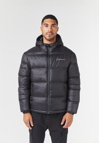CLOSURE London RACER LOGO PUFFER JACKET - Téli dzseki - black