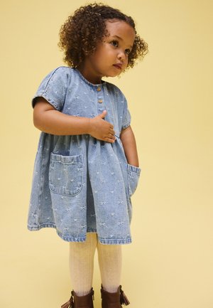 Next, REGULAR FIT - SHORT SLEEVE - Vestito di jeans - denim bow