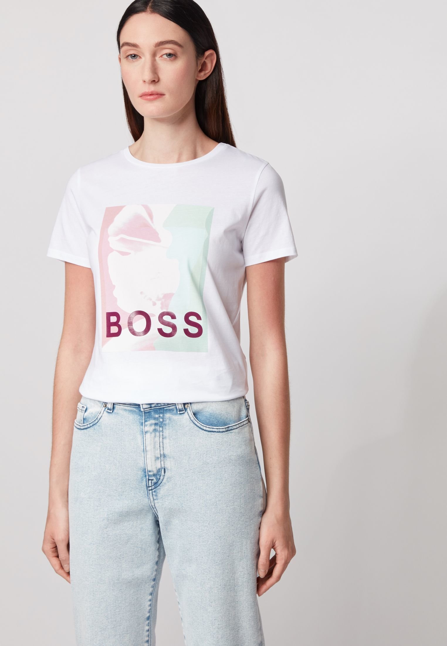 hugo boss femme T shirts