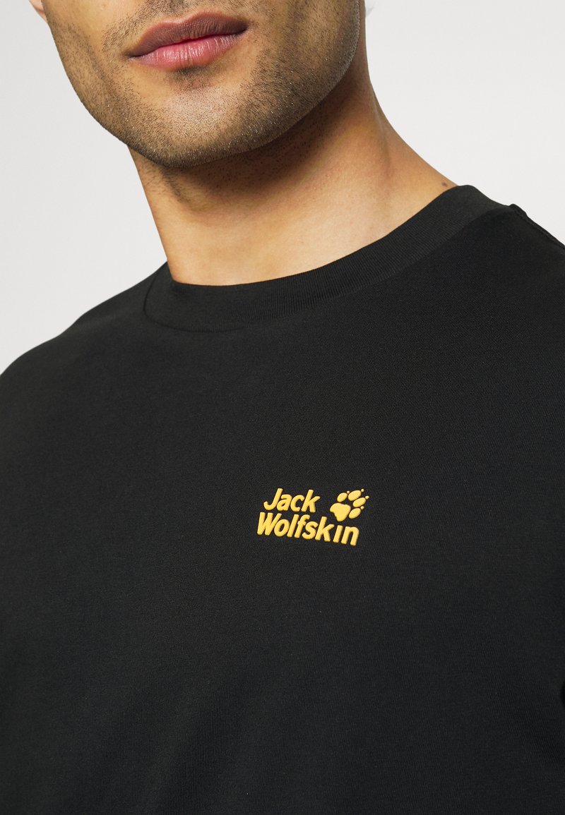 Herren Shirts | Jack Wolfskin ESSENTIAL Sport T-shirt black/schwarz - NC55407 Herren Shirts | Jack Wolfskin ESSENTIAL Sport T-shirt black/schwarz - NC55407