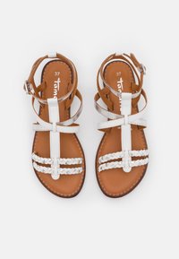 Tamaris Sandals - white/silver
