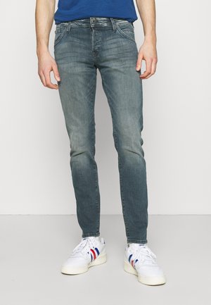 JJIGLENN JJFOX AGI - Džíny Slim Fit - blue denim