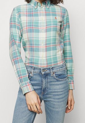 Overhemdblouse - beige