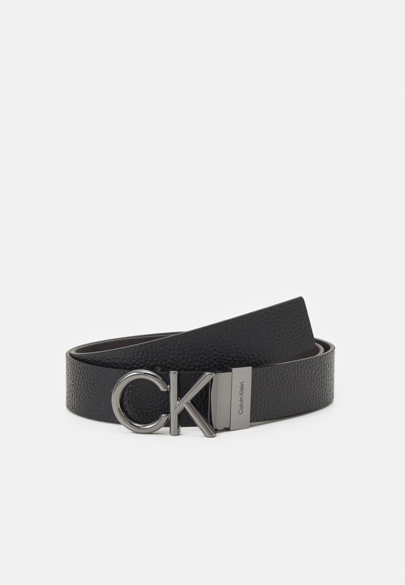 Calvin Klein - Pásek - black/brown, Zvětšit