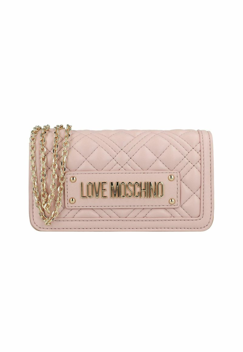 Love Moschino QUILTED MINI - Borsa a tracolla - powder