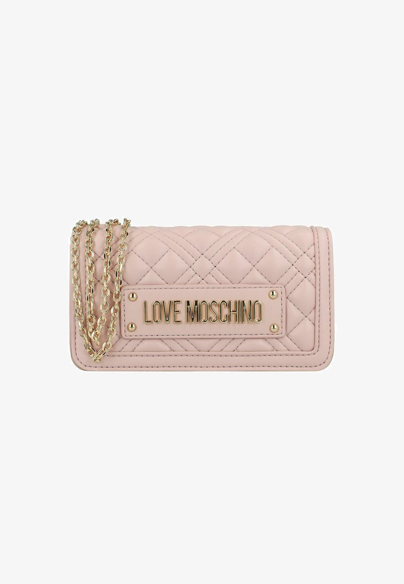 Love Moschino QUILTED MINI - Borsa a tracolla - powder