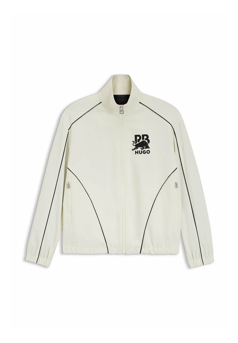 HUGO HUGO KAPINO262X_RB - Training jacket - natural fourteen/white ...