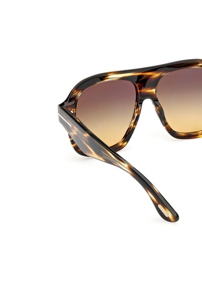 Tom Ford RHONDA-02 - Aurinkolasit - coloured havana / gradient smoke