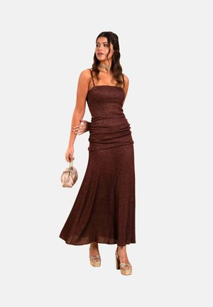 THE-ARE Maxi dress - burdeos