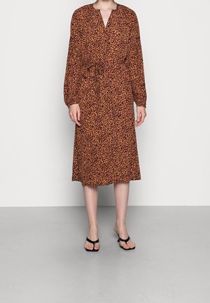 Skjortklänning - brown