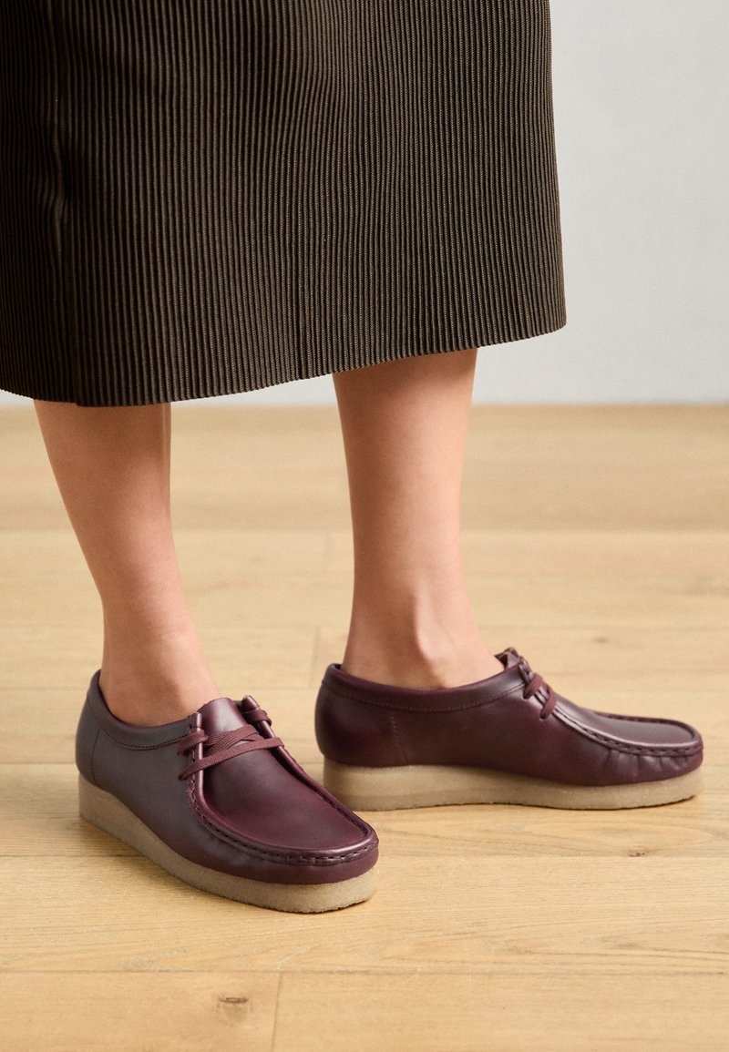 Clarks | Shoes | Clarks Originals Pink Wallabee Derbys Size8