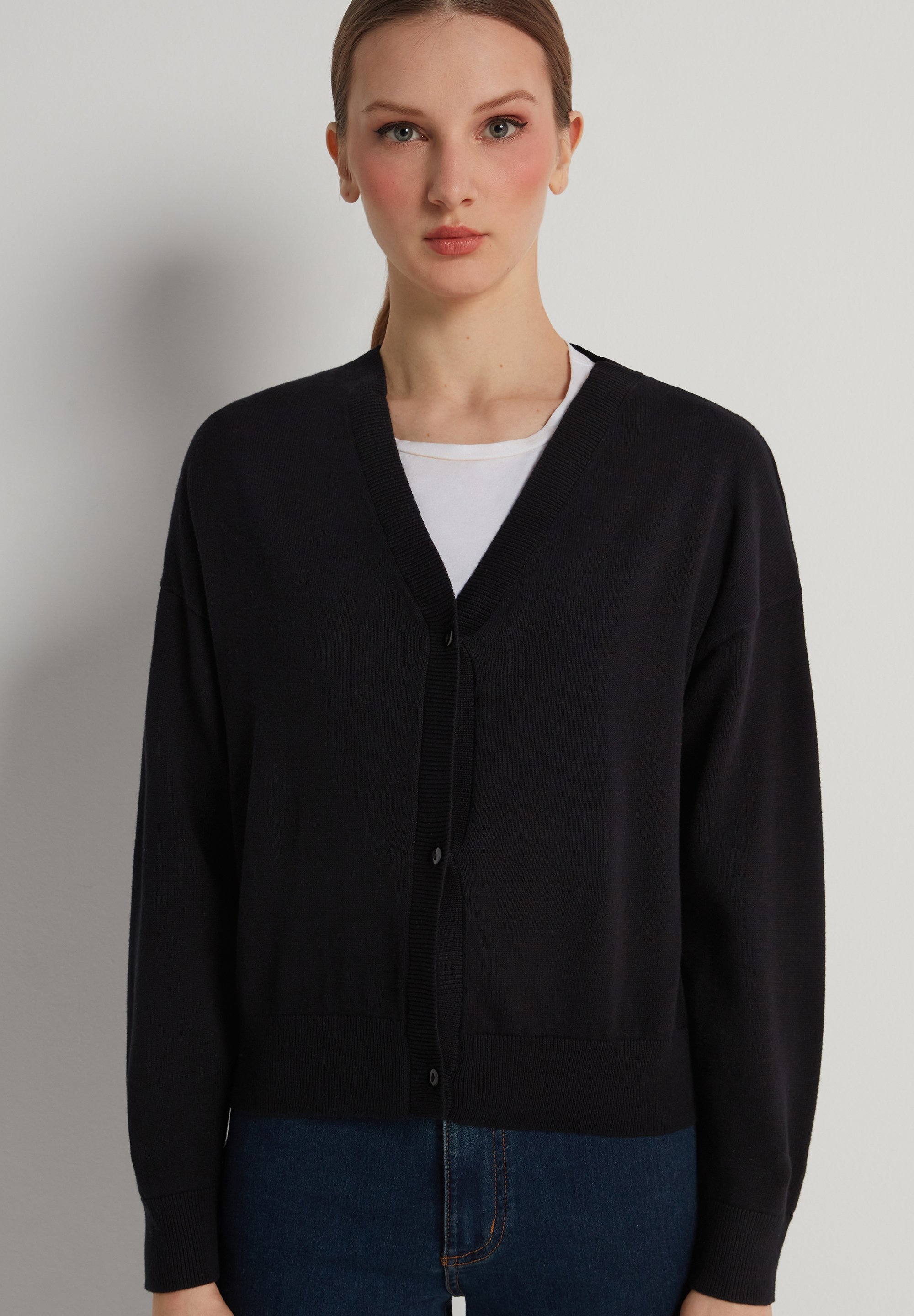 TOM TAILOR Maglietta Donna A Maniche Lunghe Con Bottoni Sul Retro – Casual Chic