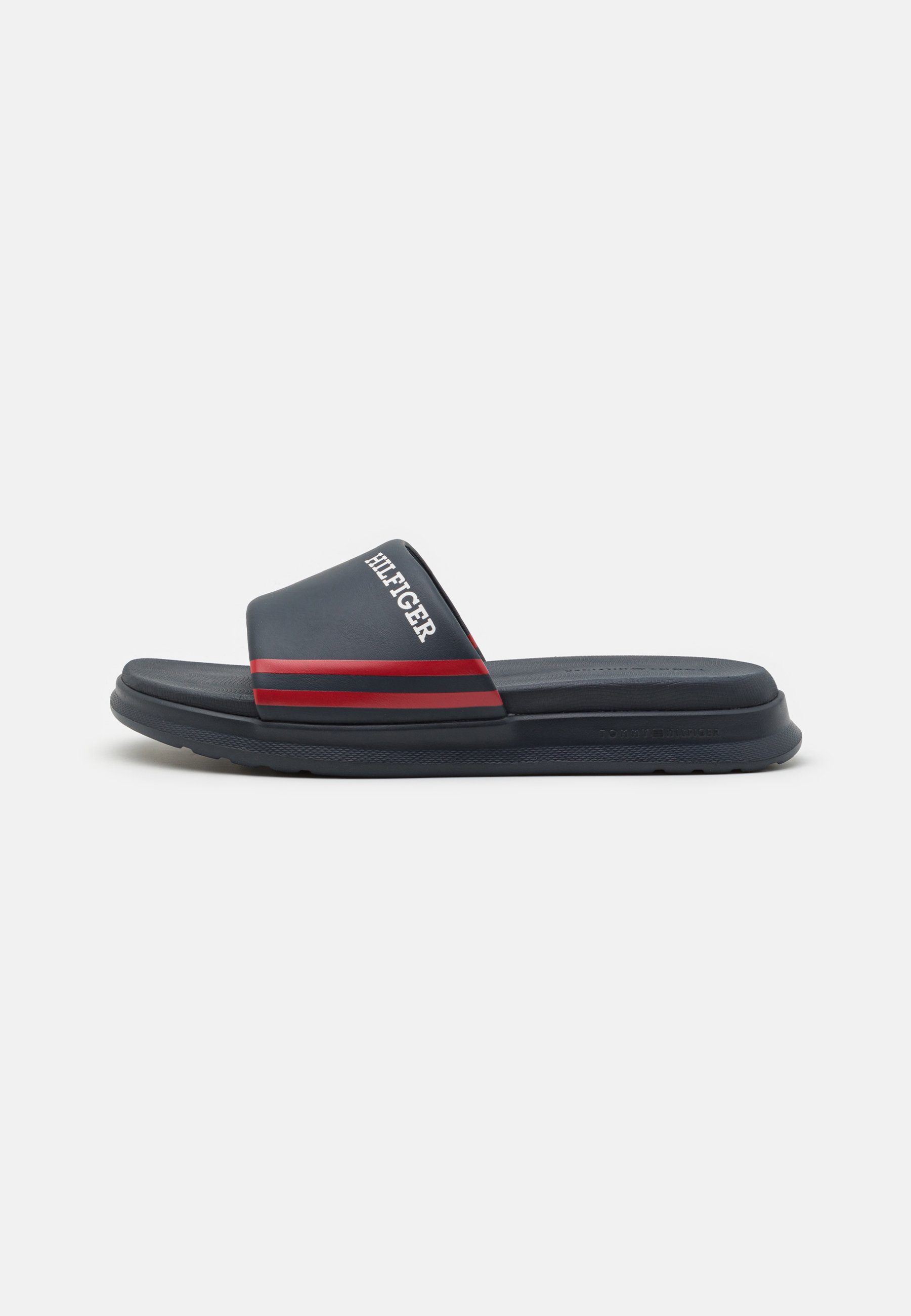 Tommy Hilfiger DUAL DENSITY - Badesandale - desert sky/dunkelblau
