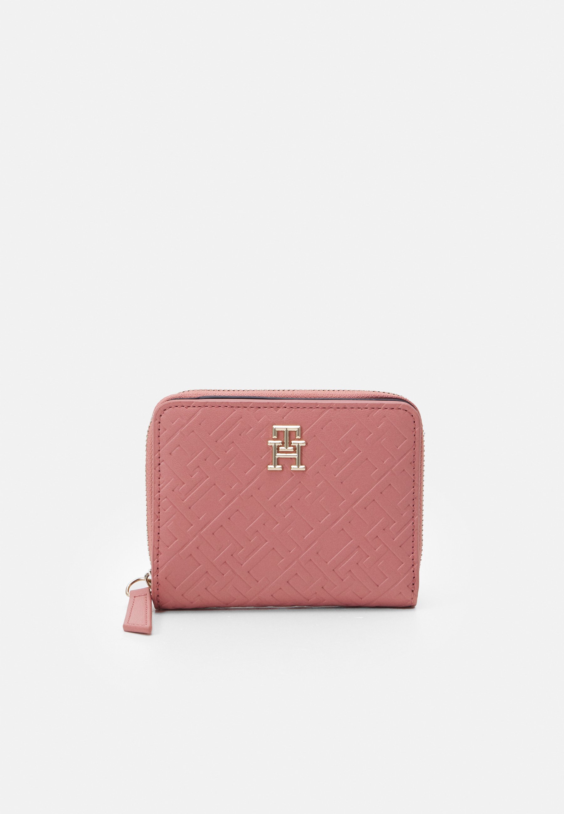 Tommy Hilfiger REFINED MONO - Geldbörse - teaberry blossom/pink  