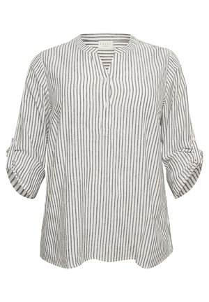 MILLE  - Blouse - chalk black stripe