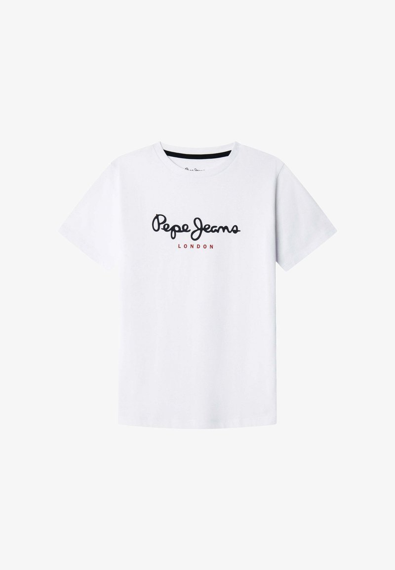 Pepe Jeans NEW ART - Camiseta estampada - white