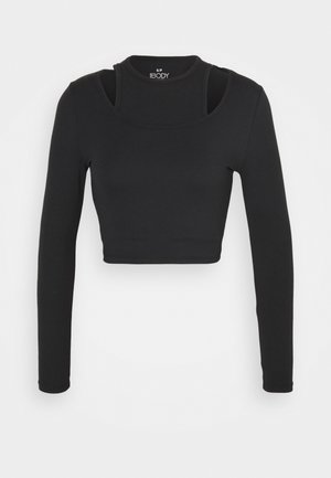 ULTRA SOFT MOVEMENT LONG SLEEVE - Long sleeved top - black