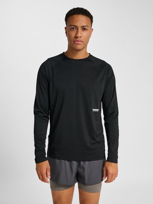 Hummel HUMMEL HMLPULSE WORKOUT T-SHIRT L/S - Longsleeve - black