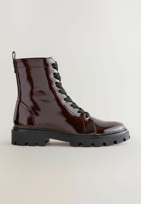 Next STANDARD WIDE FIT - FOREVER COMFORT - Botines con cordones - new chocolate brown