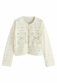 REGULAR FIT - Kardigán - white ecru