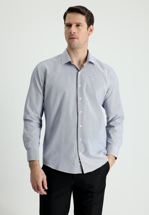 DÜNNE-STREIFEN - Formal shirt - medium navy blue