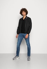 Antony Morato SLIM FIT INMERCERIZED - Polo - black