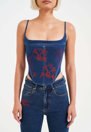 ROGUE HEARTS - Bluse - indigo