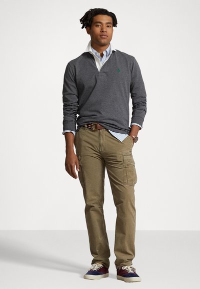 Polo Ralph Lauren THE ICONIC RUGBY SHIRT - Polo - barclay heather