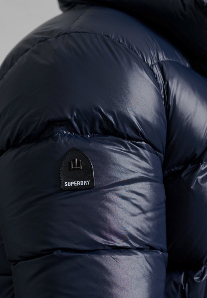 Superdry LUXE ALPINE - Chaqueta de plumas - eclipse navy/azul marino -  Zalando.es