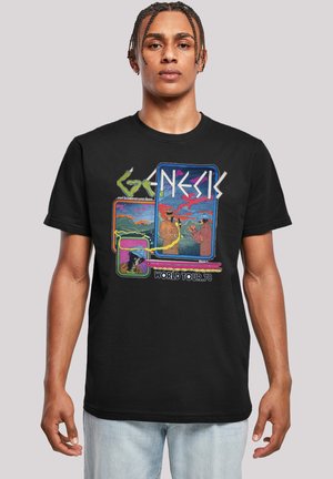 GENESIS WORLD TOUR  - Print T-shirt - black