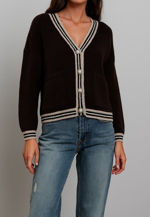 FASHION WINTER - Cardigan - marrone
