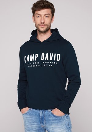 Hoodie - blue navy