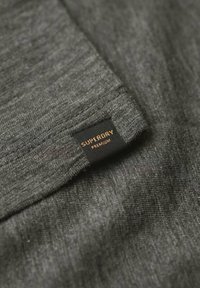 Superdry & Co SLOUCHY CROPPED - T-shirts basic - cosmo grey marl