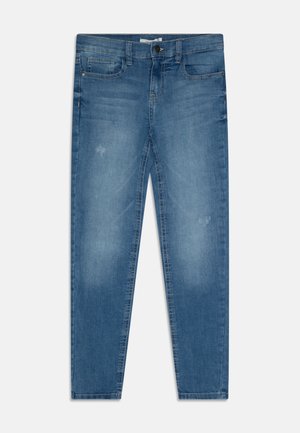 NKMSILAS - Vaqueros slim fit - medium blue denim