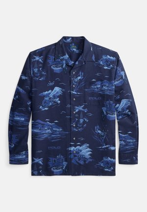 POLO BEAR OXFORD CAMP SHIRT - Ing - spy bear