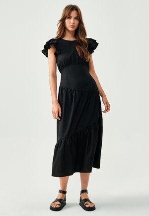 SAMANTA MIDI  - Dnevna obleka - black