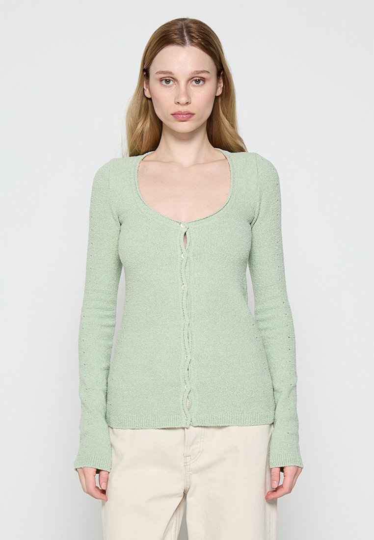 N°21 Vest mintgroen