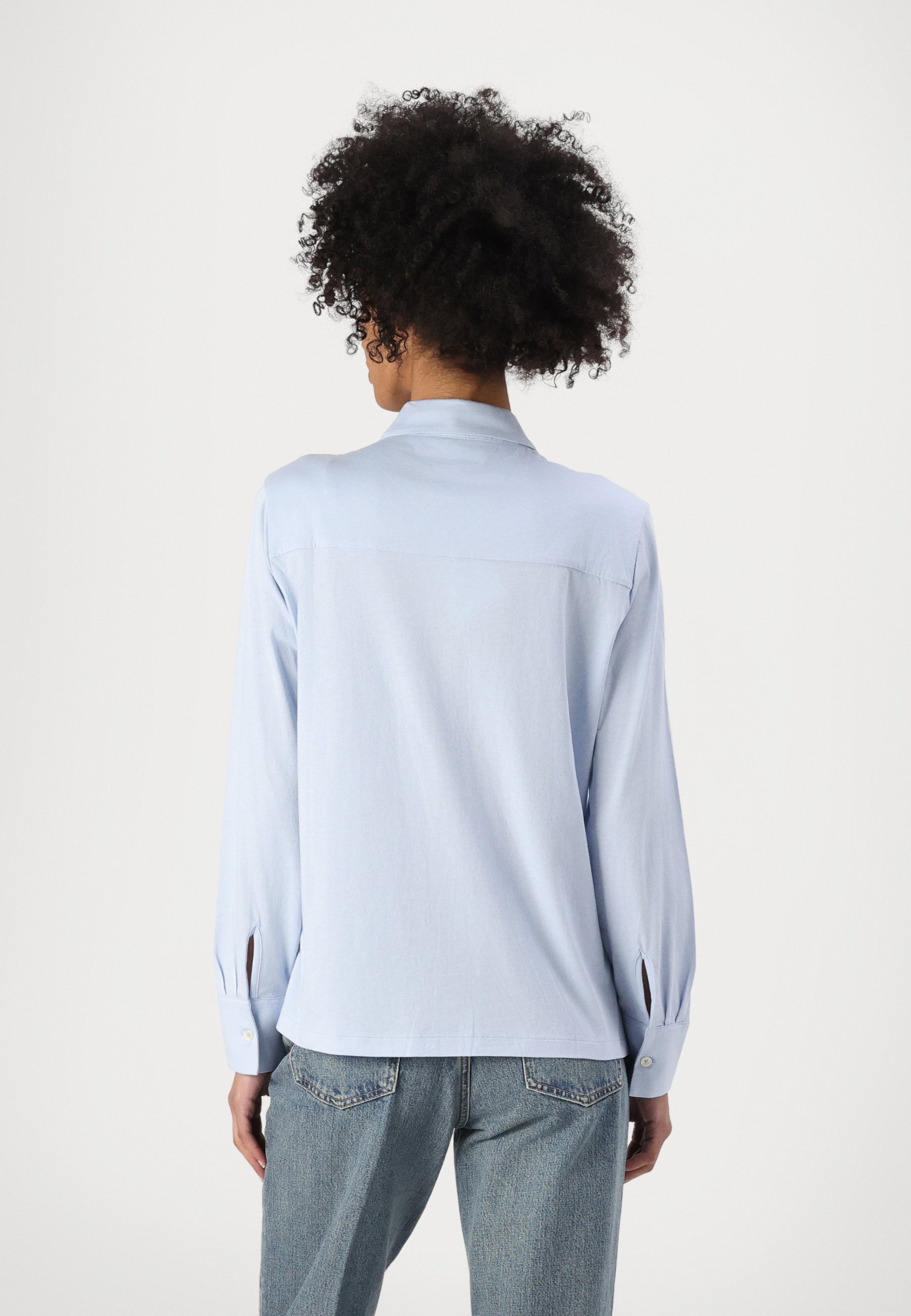 売れ筋商品|||トミー ヒルフィガー シャツ レディース トップス CASUAL SHIRT - Button-down blouse - breezy blue Tommy Hilfiger CASUAL SHIRT - Button-down blouse - breezy