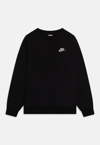 Nike Sportswear CLUB CREW UNISEX - Sweatshirt - black/white