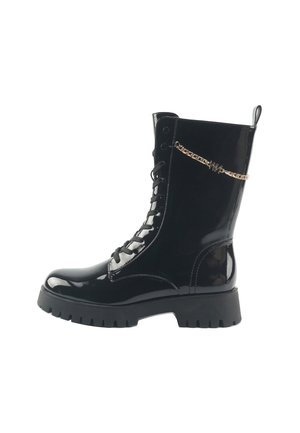 Botines con plataforma - black