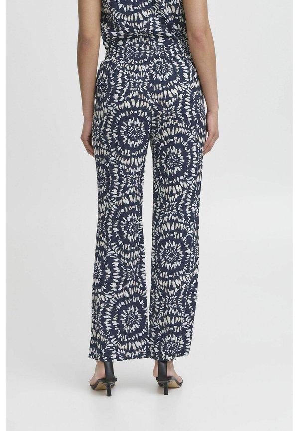 IHAYA - Trousers - total eclipse ikat circle4