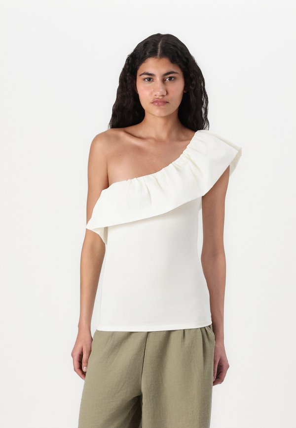 SOFFY - Top - cloud dancer