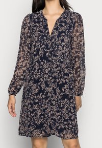 VILA Skjortklänning - dark blue