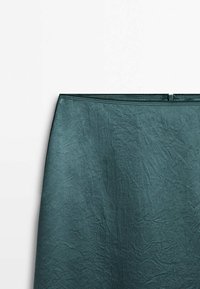 Massimo Dutti A-linjekjol - mottled dark green