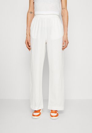 NAYA WIDE PANTS - Housut - chalk