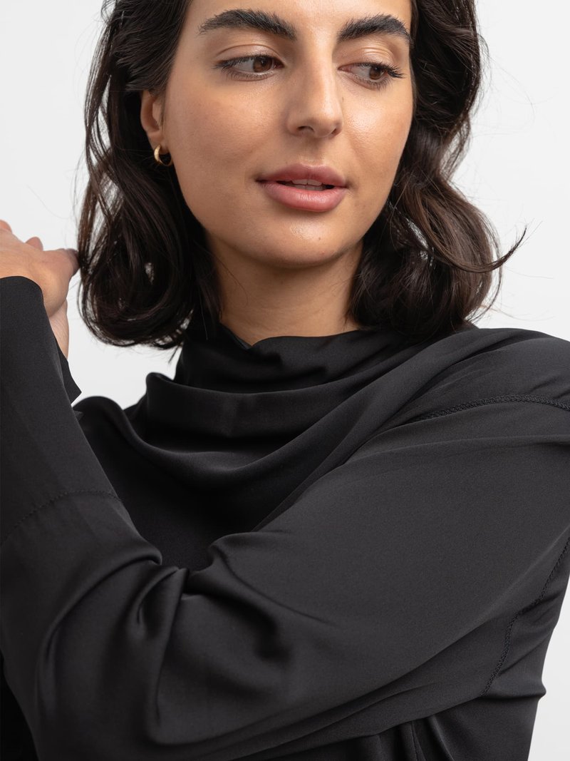 Damen T-Shirts | Ahlvar Gallery AYUMI Bluse black/schwarz - FN50750 Damen T-Shirts | Ahlvar Gallery AYUMI Bluse black/schwarz - FN50750