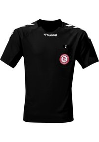 Hummel REFEREE YOUTH - T-shirt med print - black