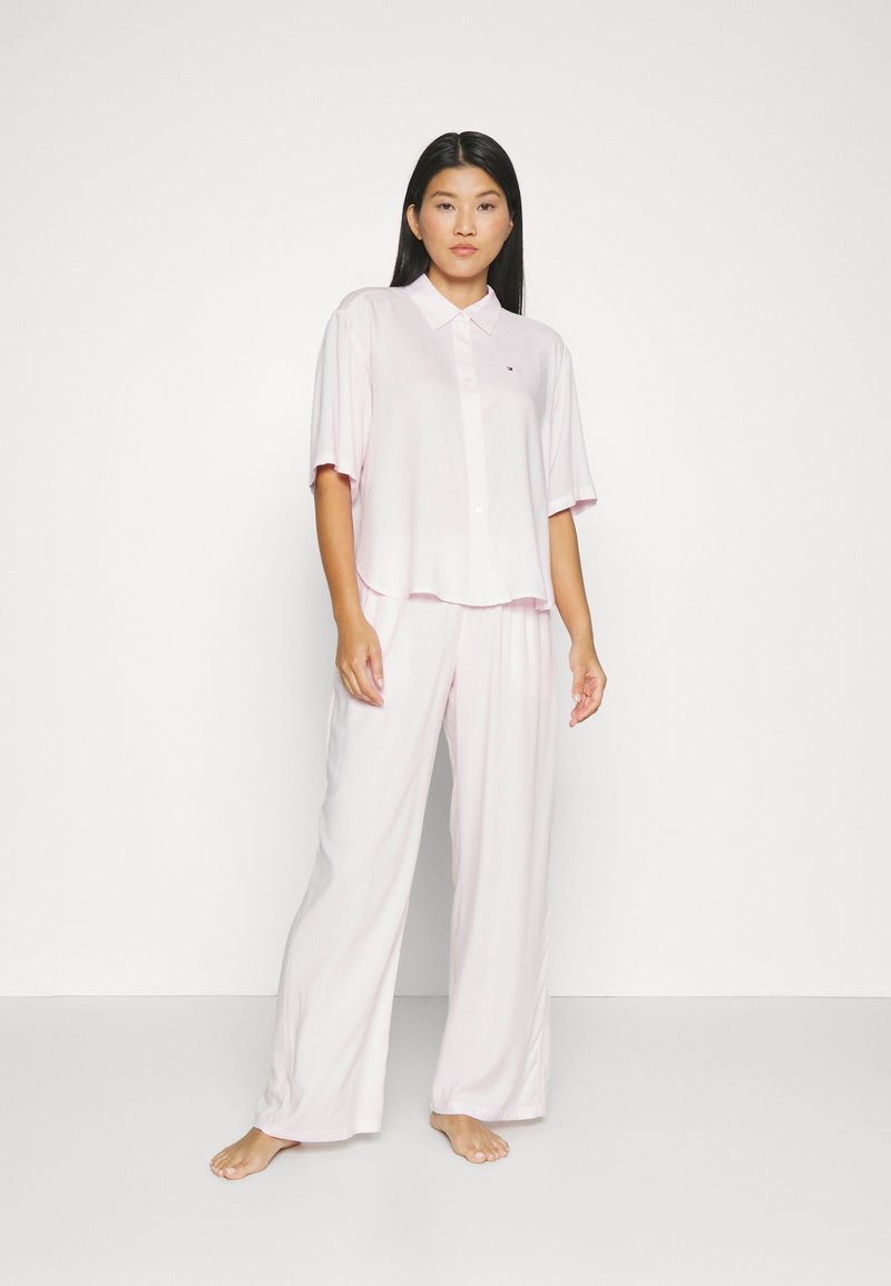 Tommy Hilfiger SHORT SLEEVE Pyjama set light pink Zalando.ie