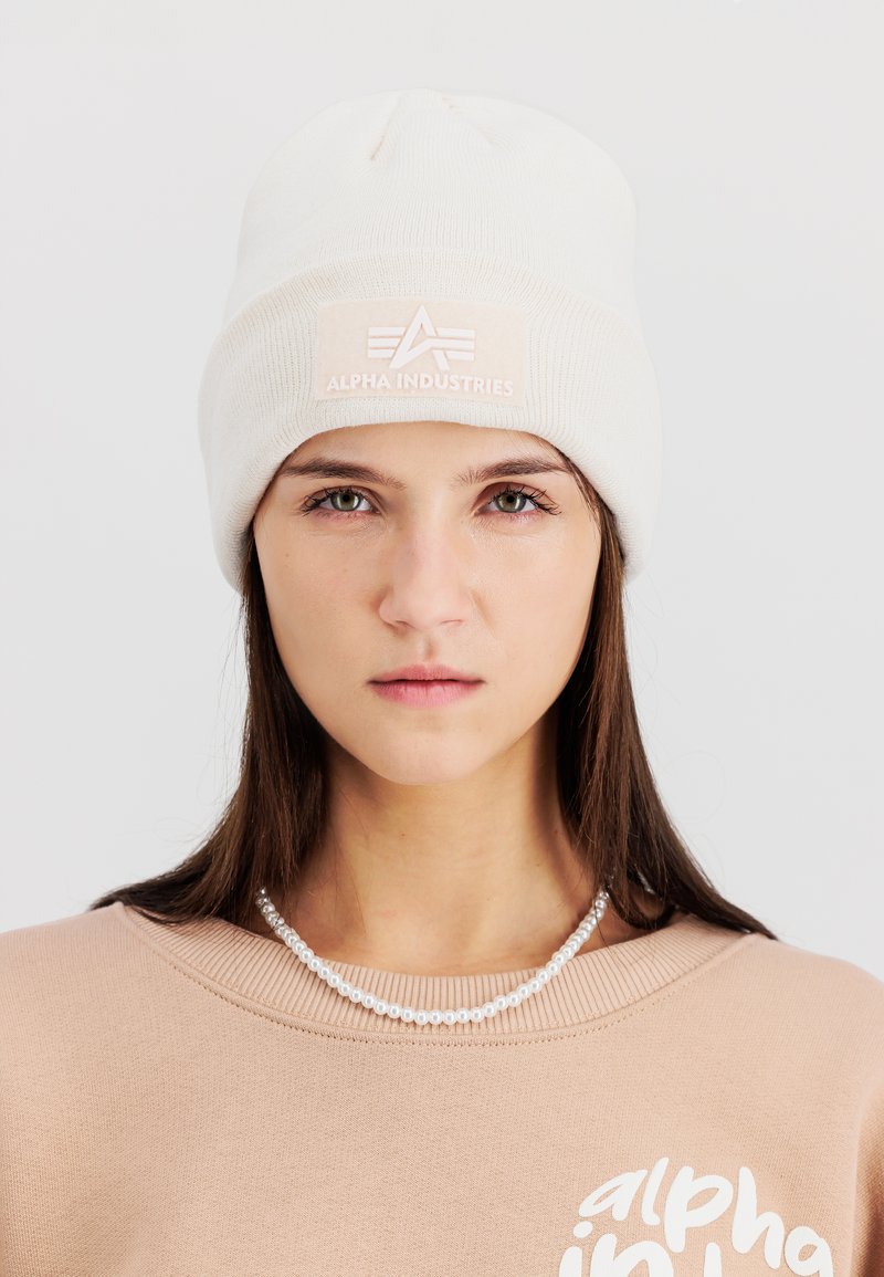 Alpha Industries VLC - Berretto - jet stream white