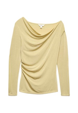 Marks & Spencer, SLINKY ASYMMETRIC NECKLINE TOP. - Longsleeve - green